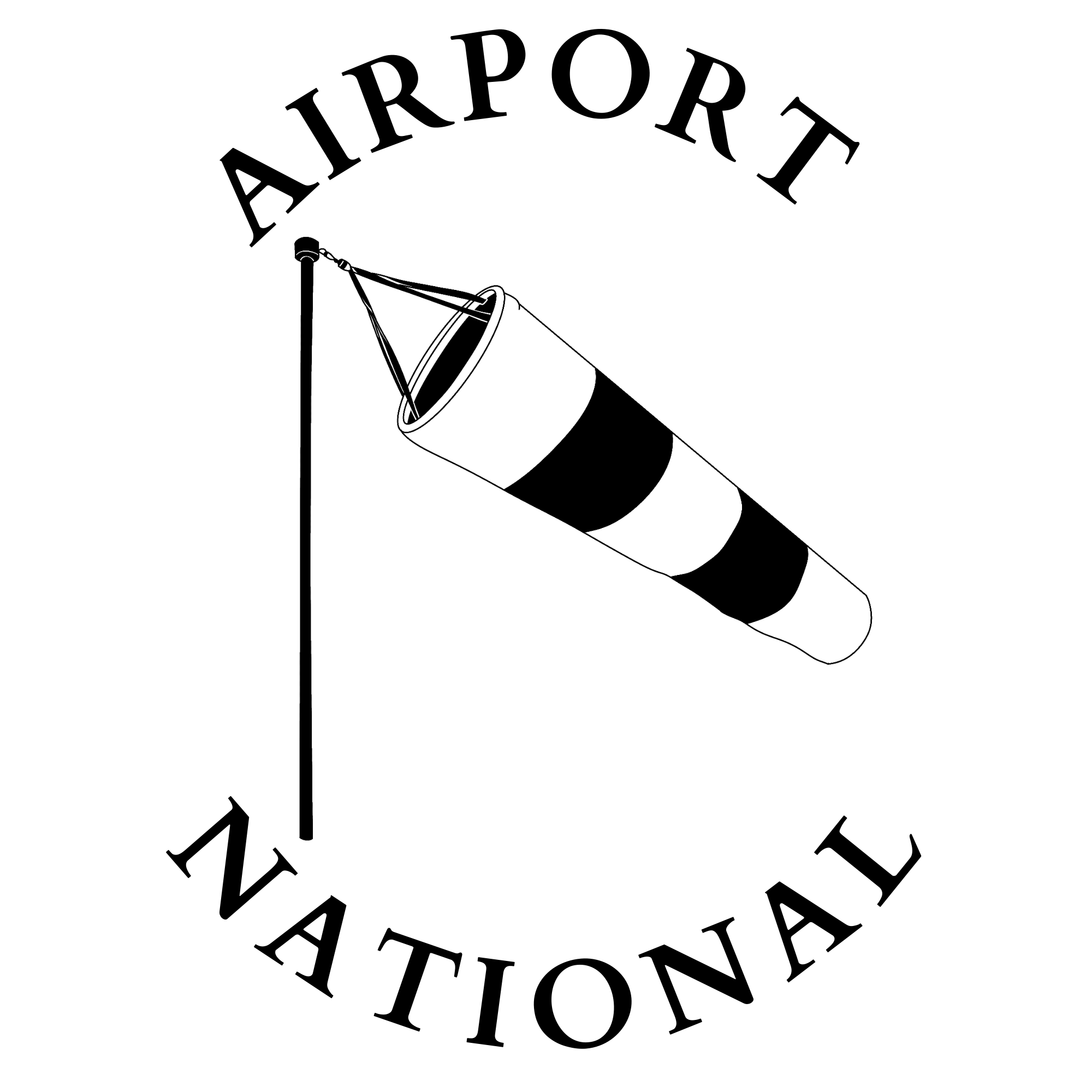 Airport Windsock logo 1